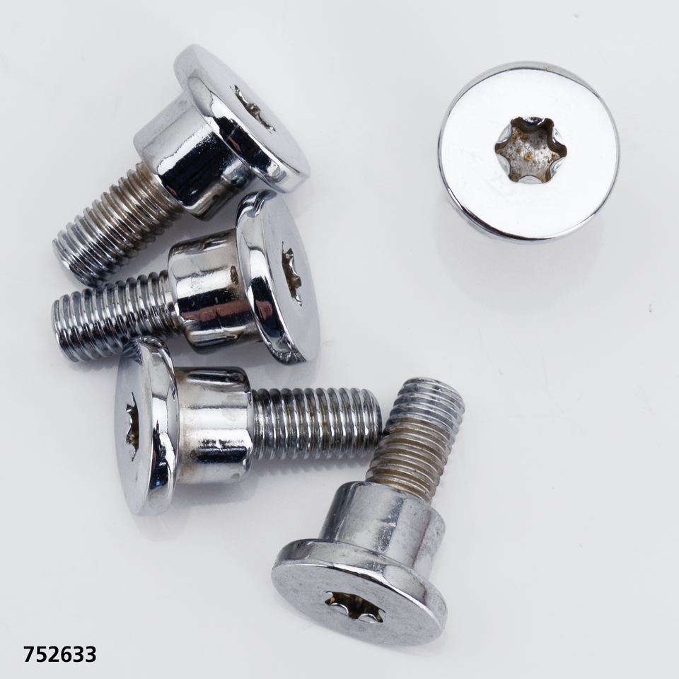 Colony chrome single disc rotor bolts
