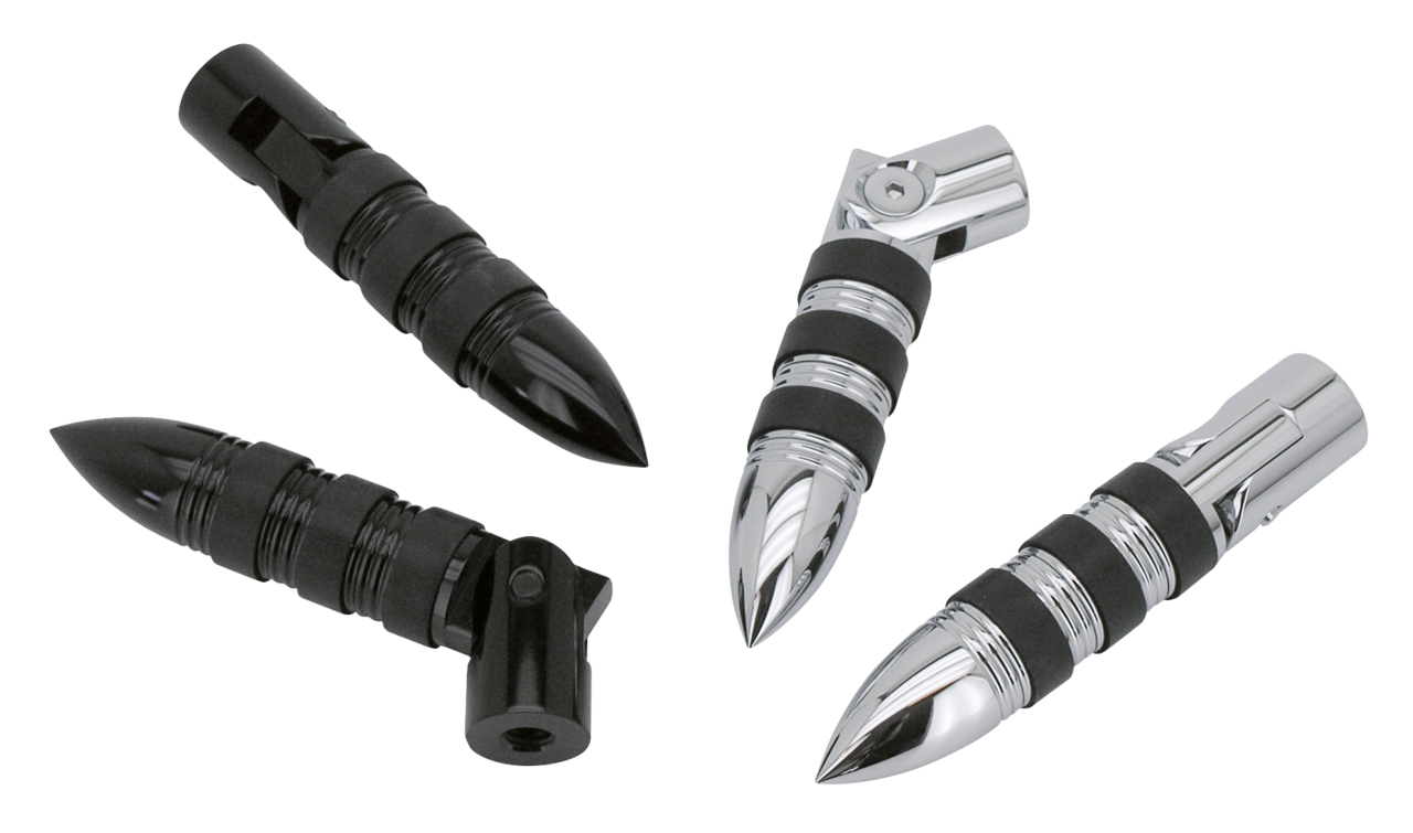 GZP Chrome Magnum pegs w/mounts 1/2"UNC