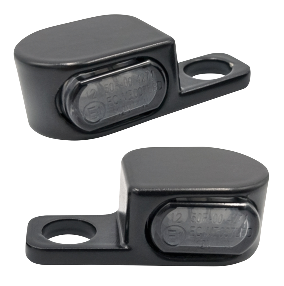 BLK Imperceptible front LED turn signals