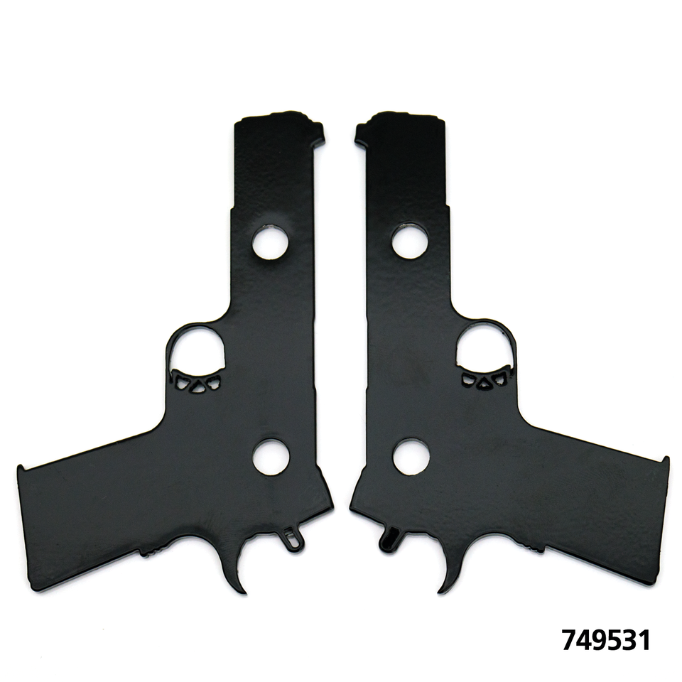 Ruger 2" Tankrisers black