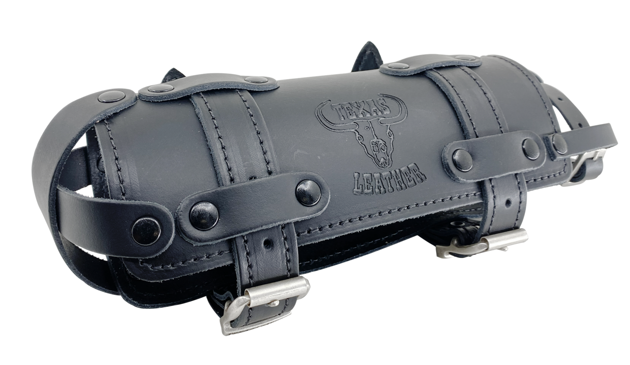 Texas Leather Fuel/Drink Holder Black