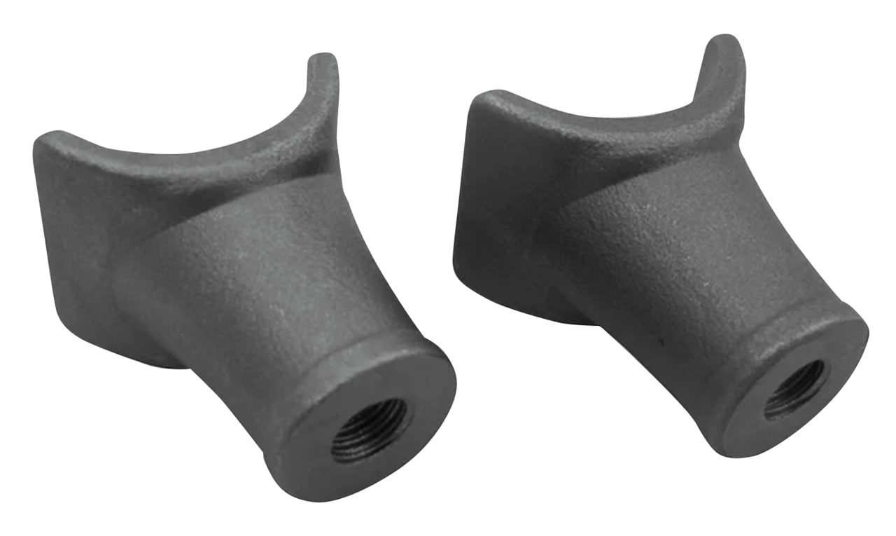 1" Cast Coped Bungs 5/16-18" Thread 2Pck