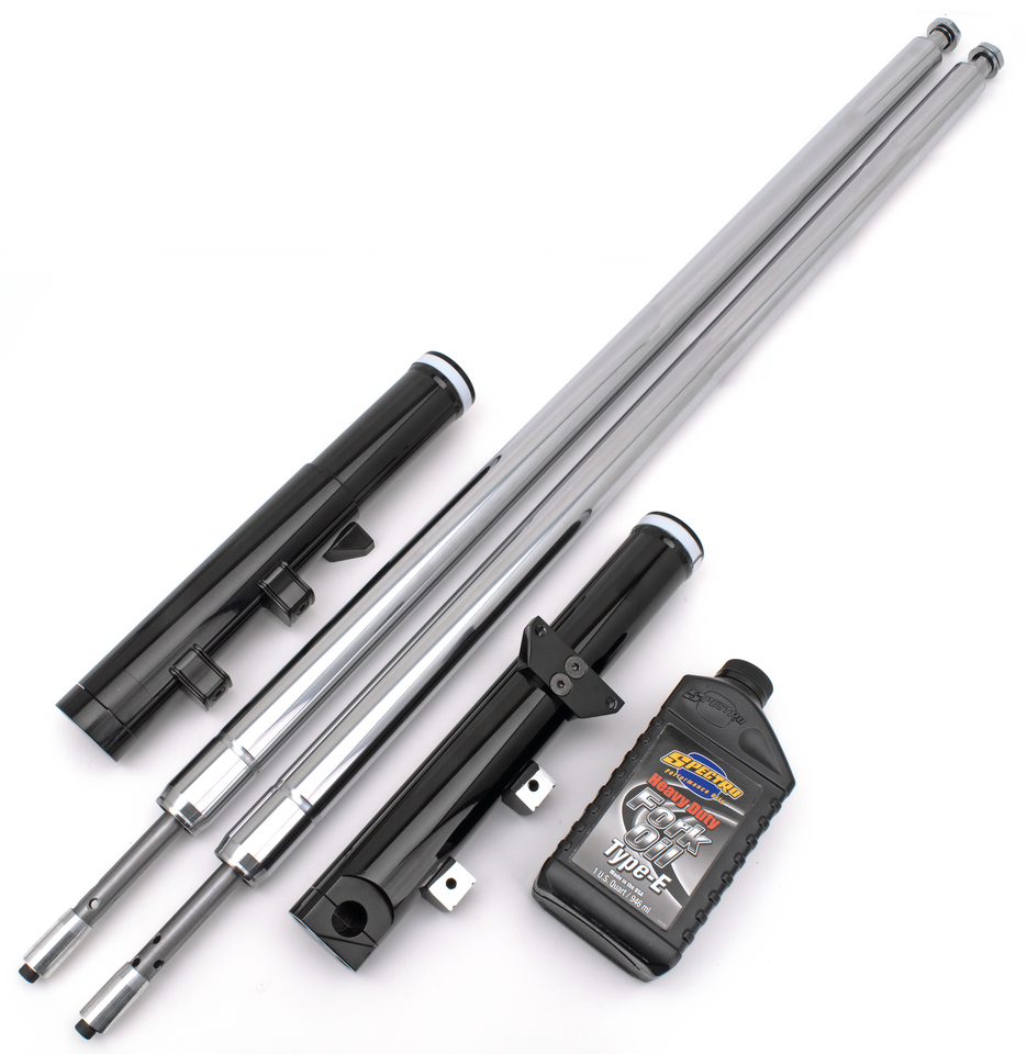 Black Anodized Bubba fork legs 14" OS