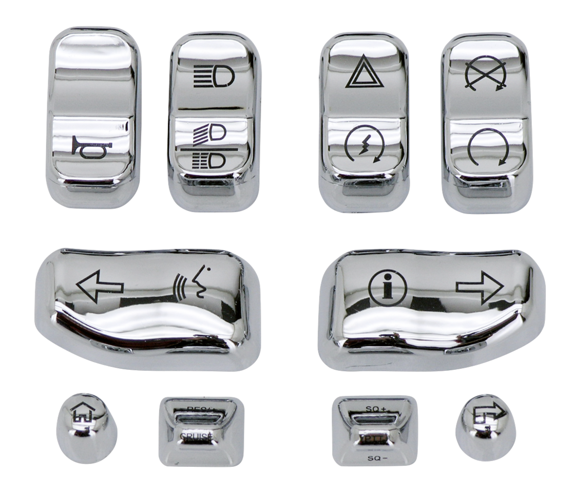 GZP Chr switch cap kit FLH/T14-15