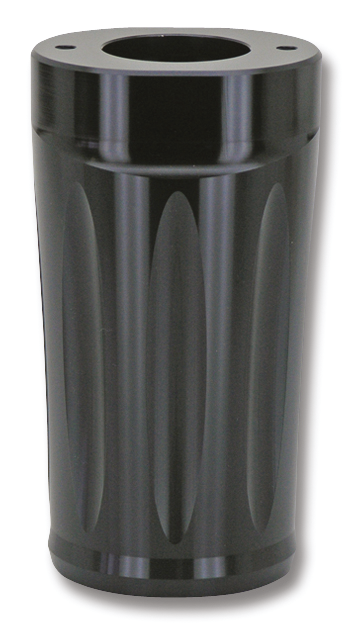 GZP Black Hornet forkboots FLSTF90-06