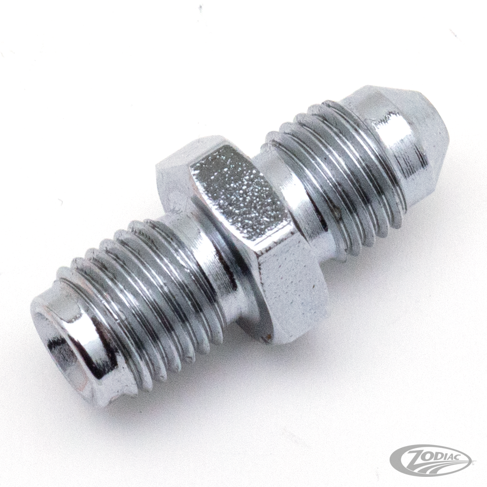 Adaptor 3/8UNF female : AN-3 male chrome