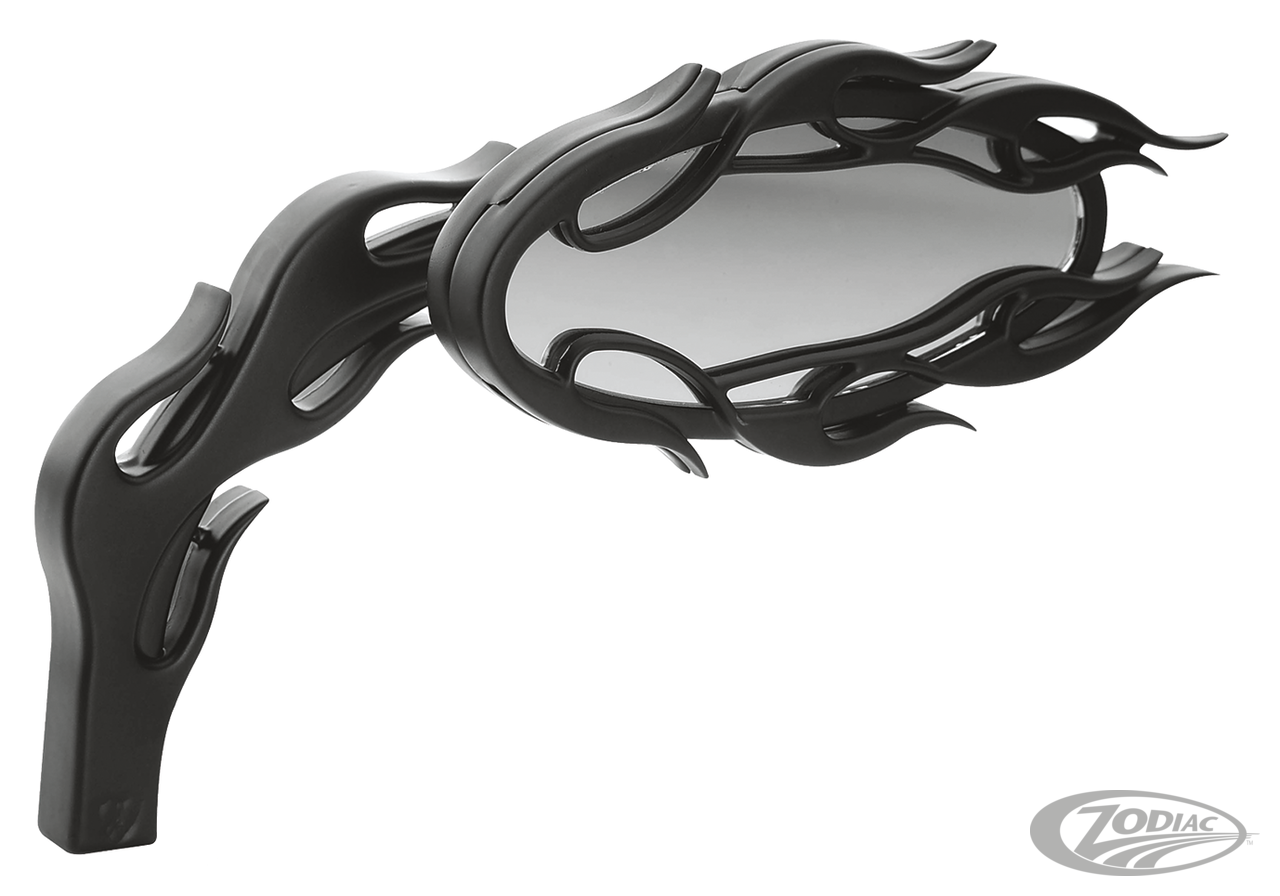ALT. FLAMED MIRROR, BLK, RIGHT