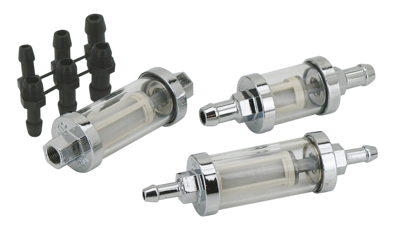 GZP Short Fuel filter 1/4 inch "See thro