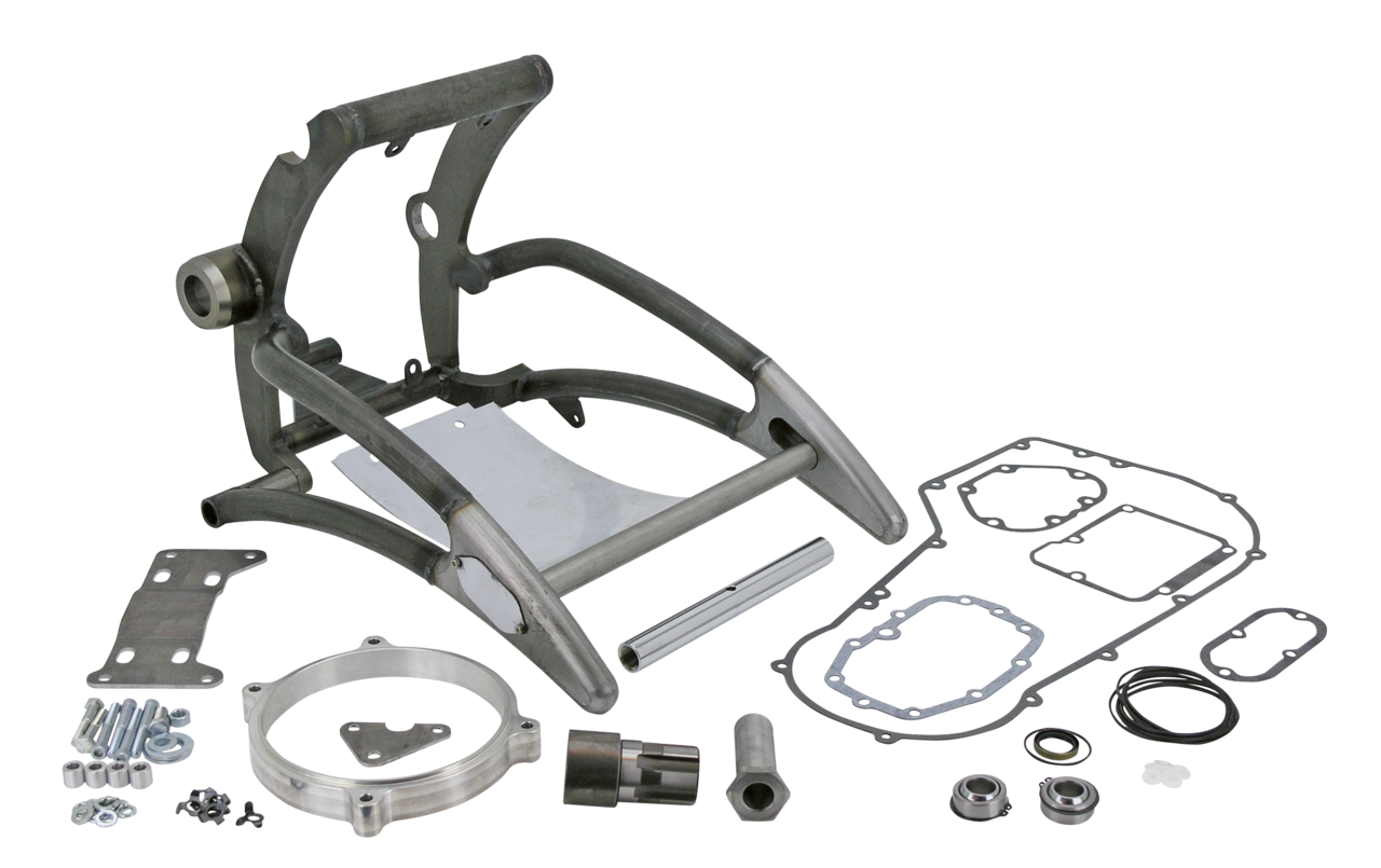 Curved swingarm kit Evo Softail 1991/99
