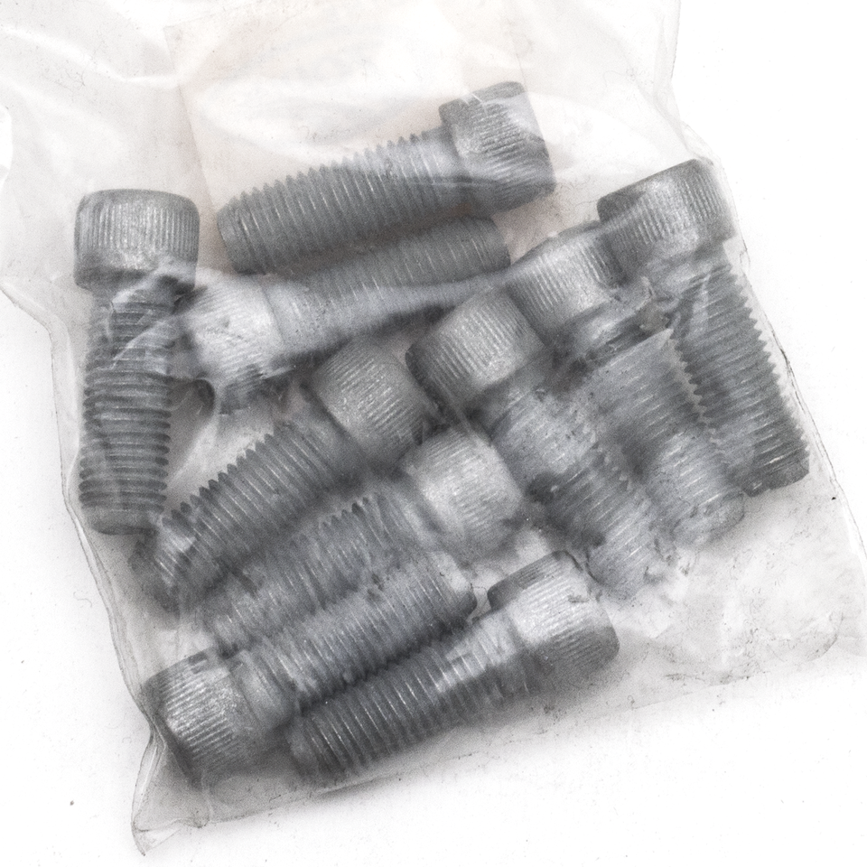 10pck allen bolt 5/16-24x7/8" UNF zinc