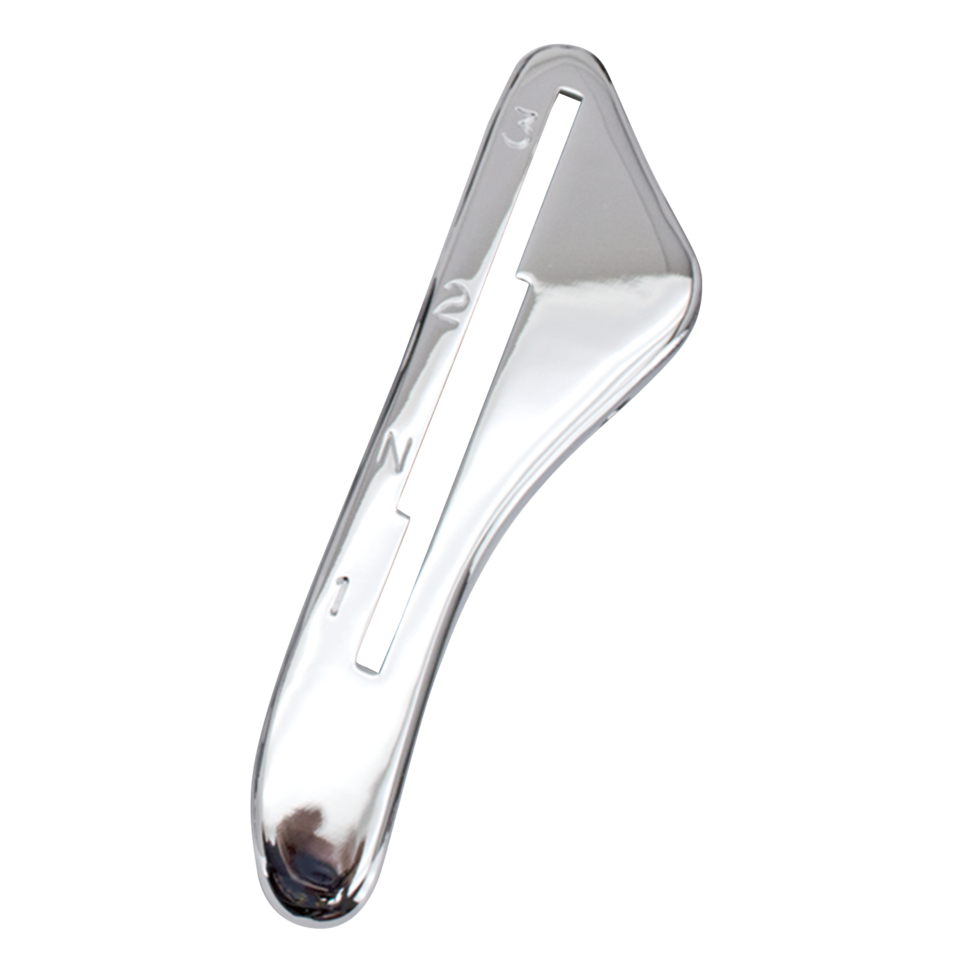 Shifter guide 3 speed chrome WL47-73