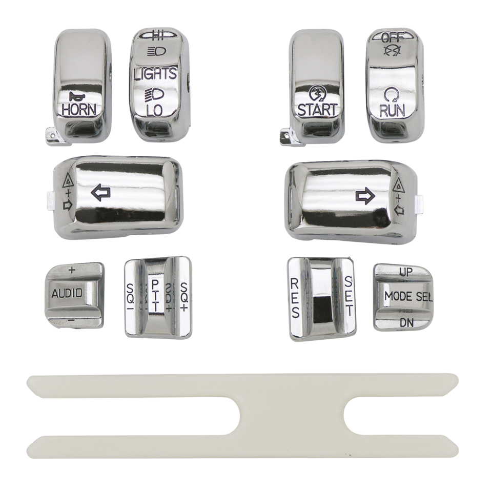 GZP Chr swtchcapkit XL/FXD/F*ST/FLHR96up