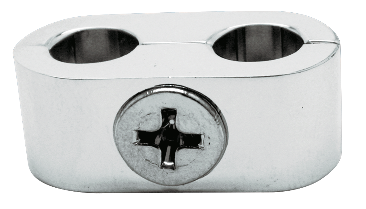GZP Throttle cable separators chrome