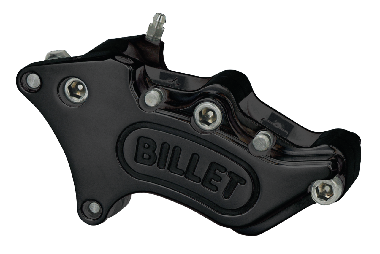 Billet 4 LH caliper 11.5" 00-up Bla