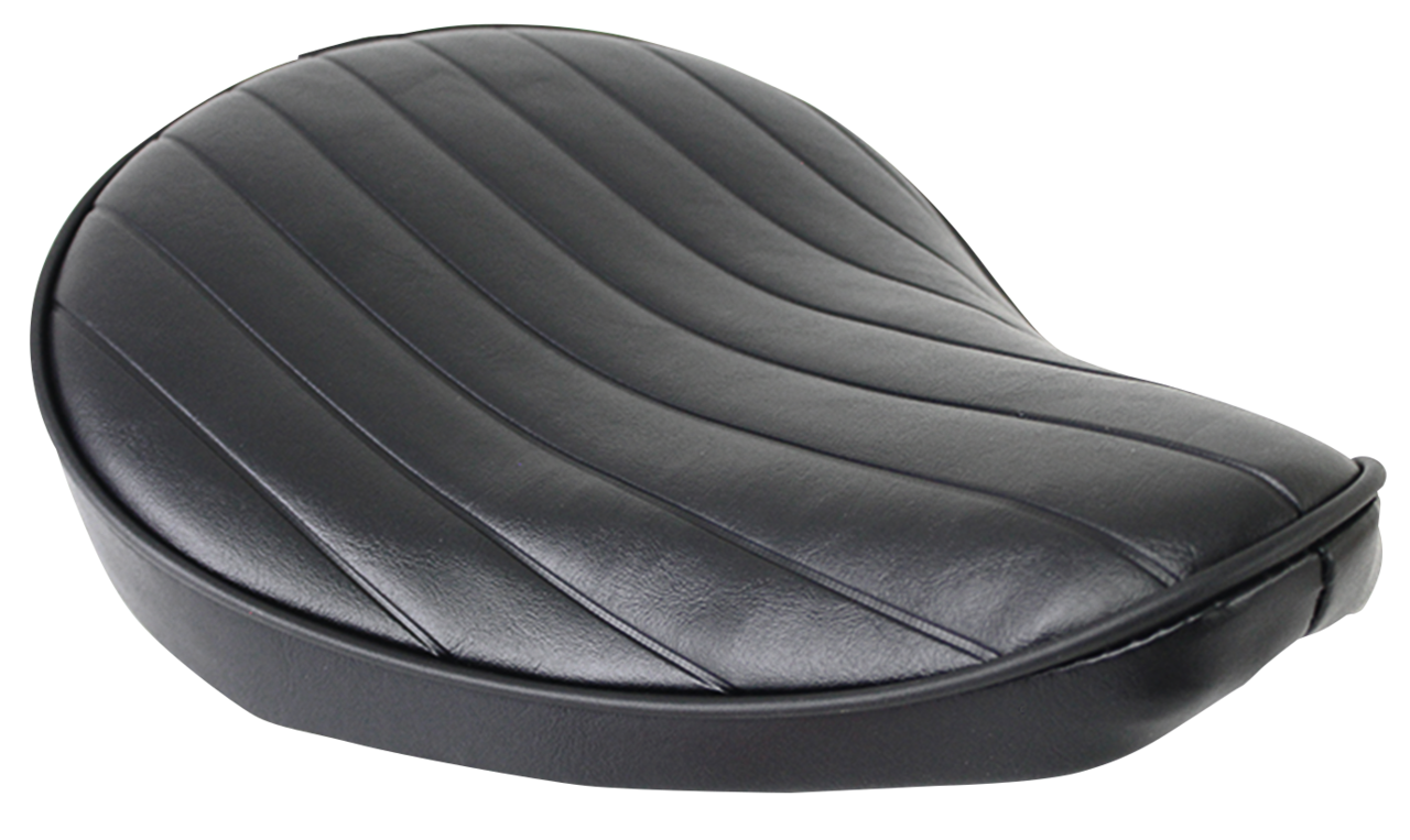 Tuck & Roll Solo Seat Small Black Vinyl