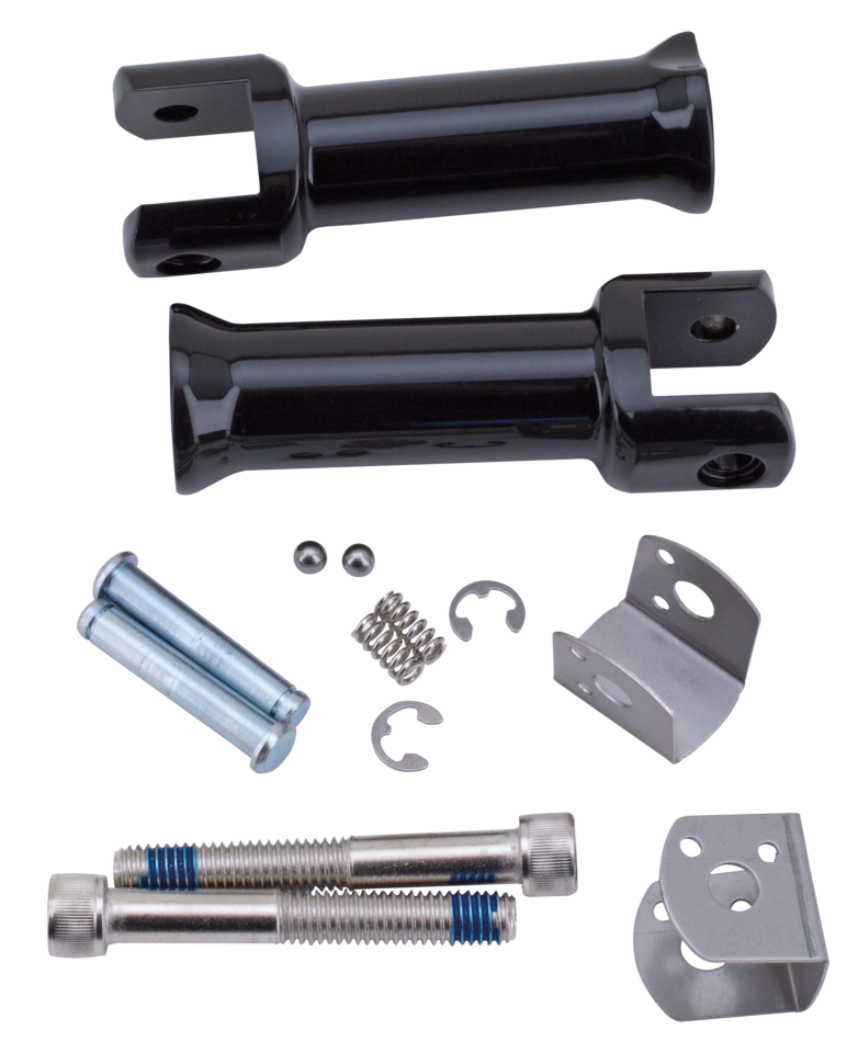 GZP Blk ST18-up passenger peg mountkit