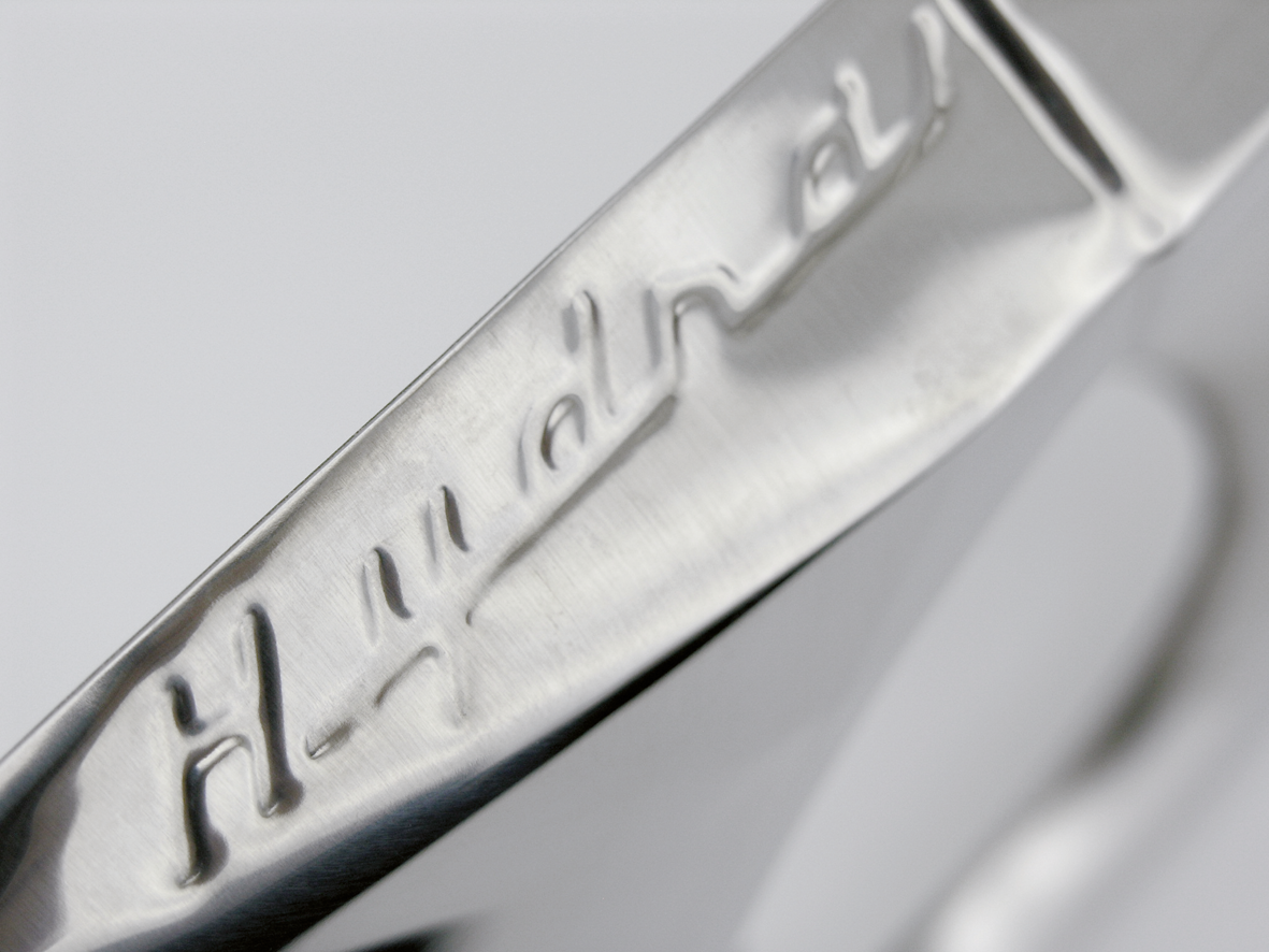 GZP Fork panel front Hydra Stainl.#46273