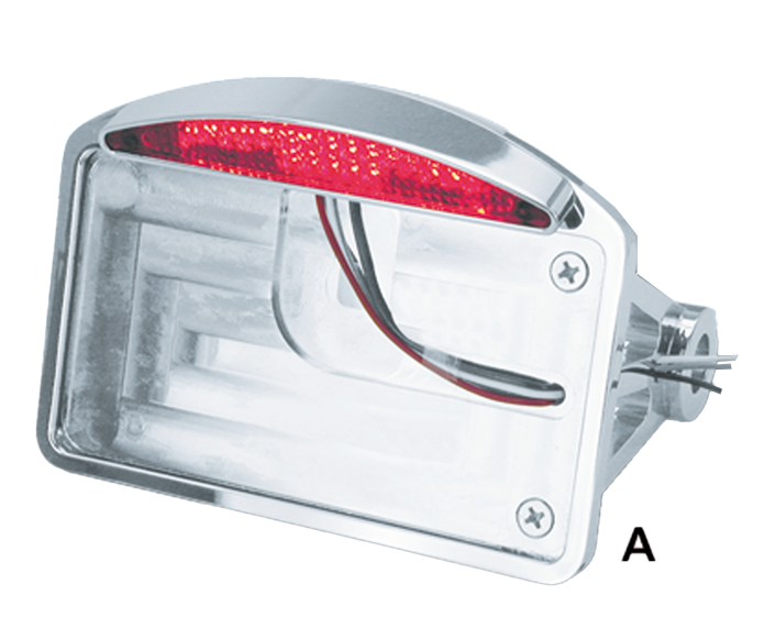 GZP Side mnt lic. plate w LED light H