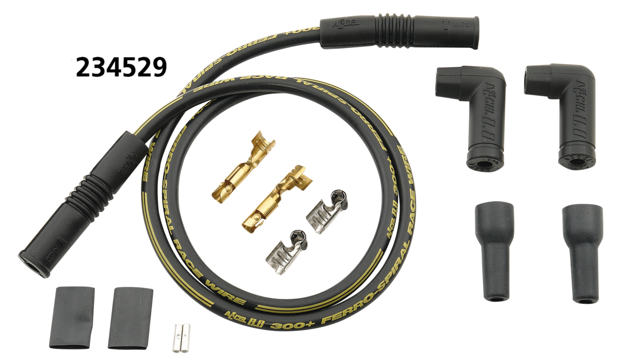 ACCEL 8.8 VARI-ANGLE PLUG WIRES BLACK