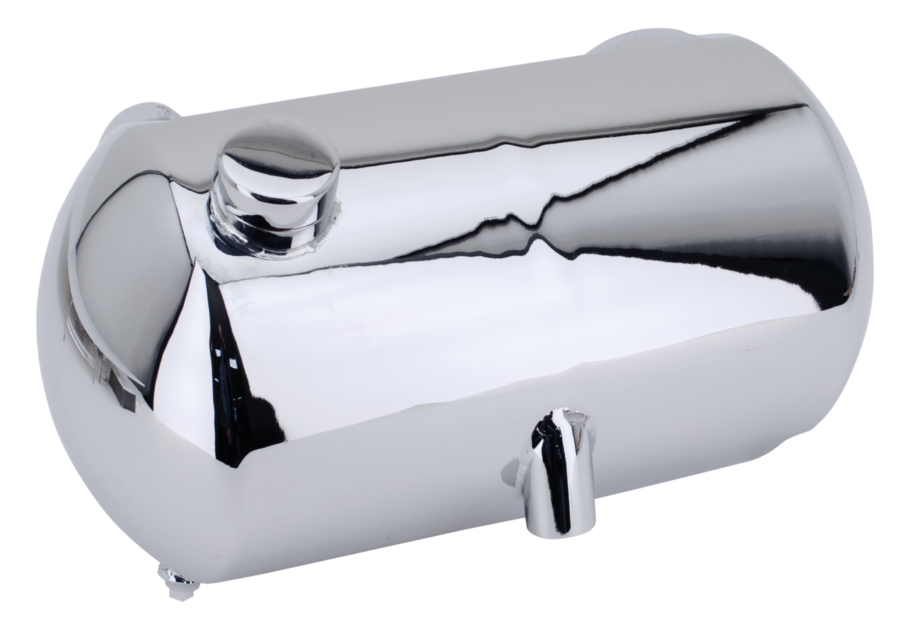 GZP Domed chromed oil tank side fill