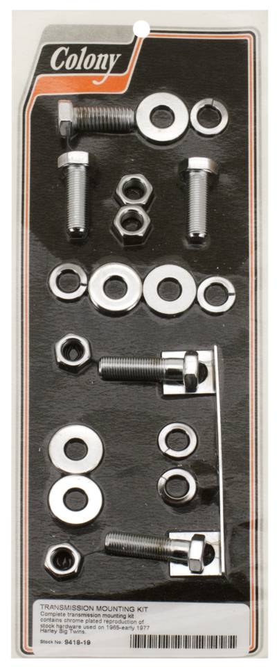 Transmission mounting kit BT65-E77 Zinc