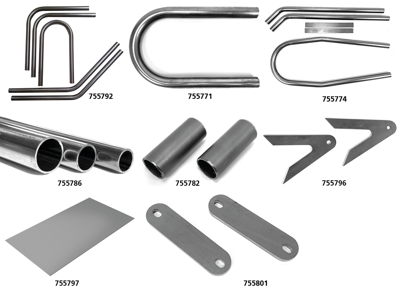 Flat Steel 100x25x3mm w/6.5mm slots