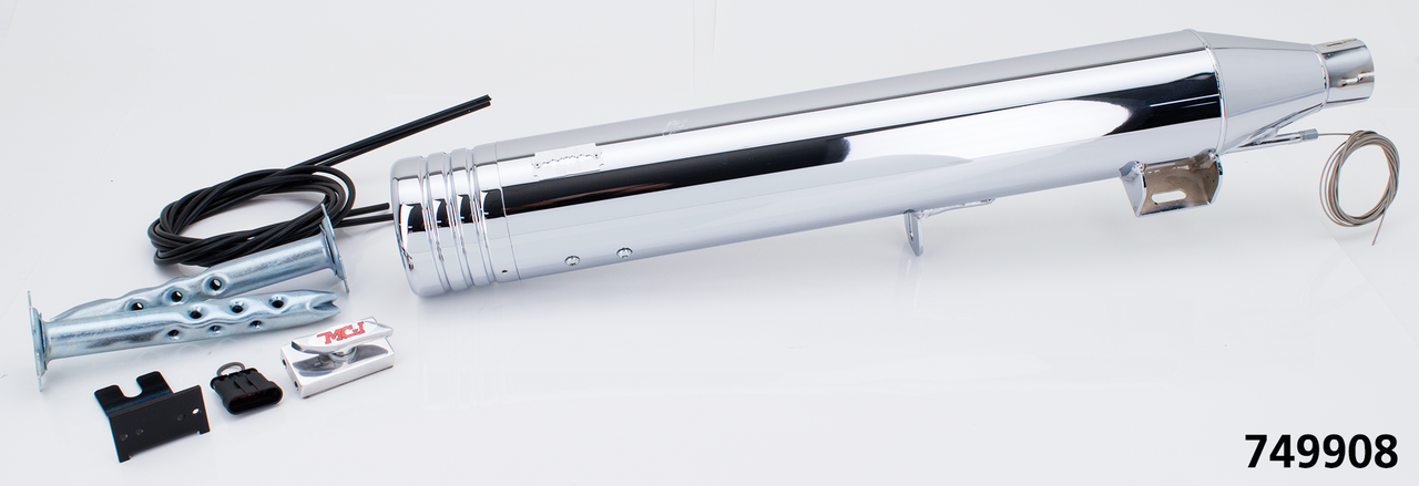 MCJ 100ED Slip-On FXDL15-16 Chrome