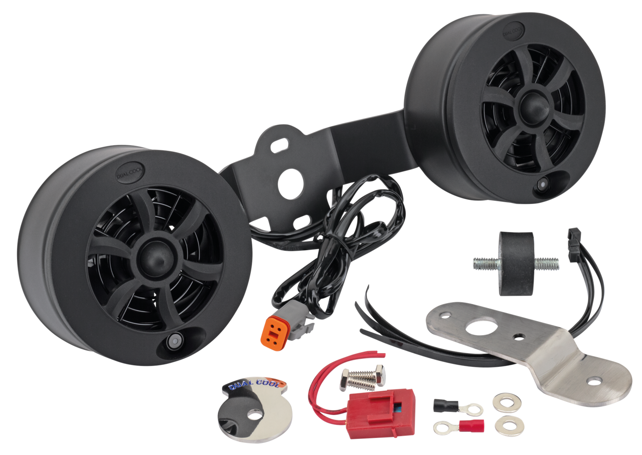 Dual Cool Hurricane Flat Blk FLH/T99-Up