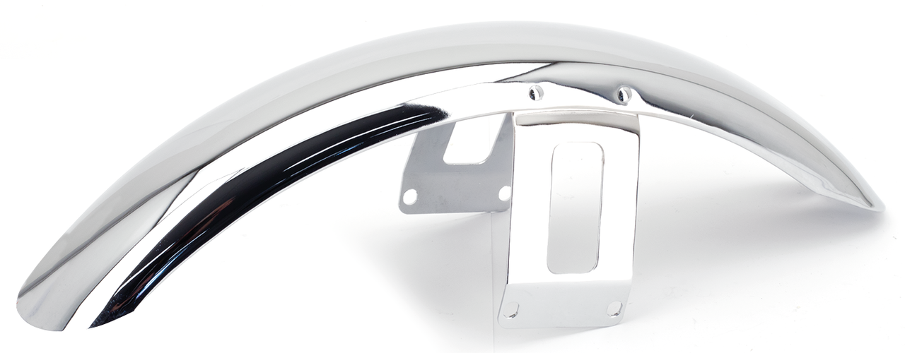GZP Custom front fender Chromed
