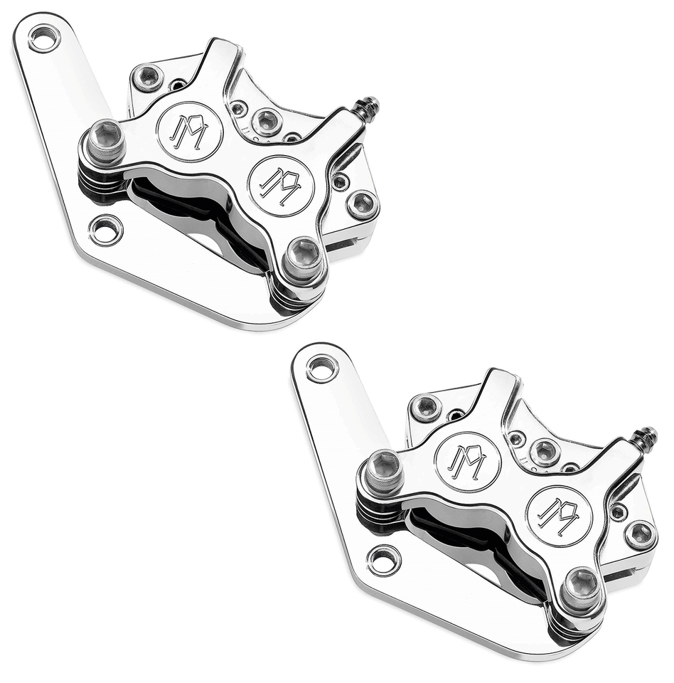 PM Dual calipers chrome 125x4SL 84-99
