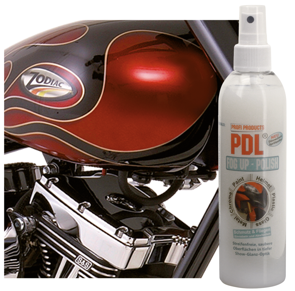250ml PDL Fog Up quick cleaner and polis