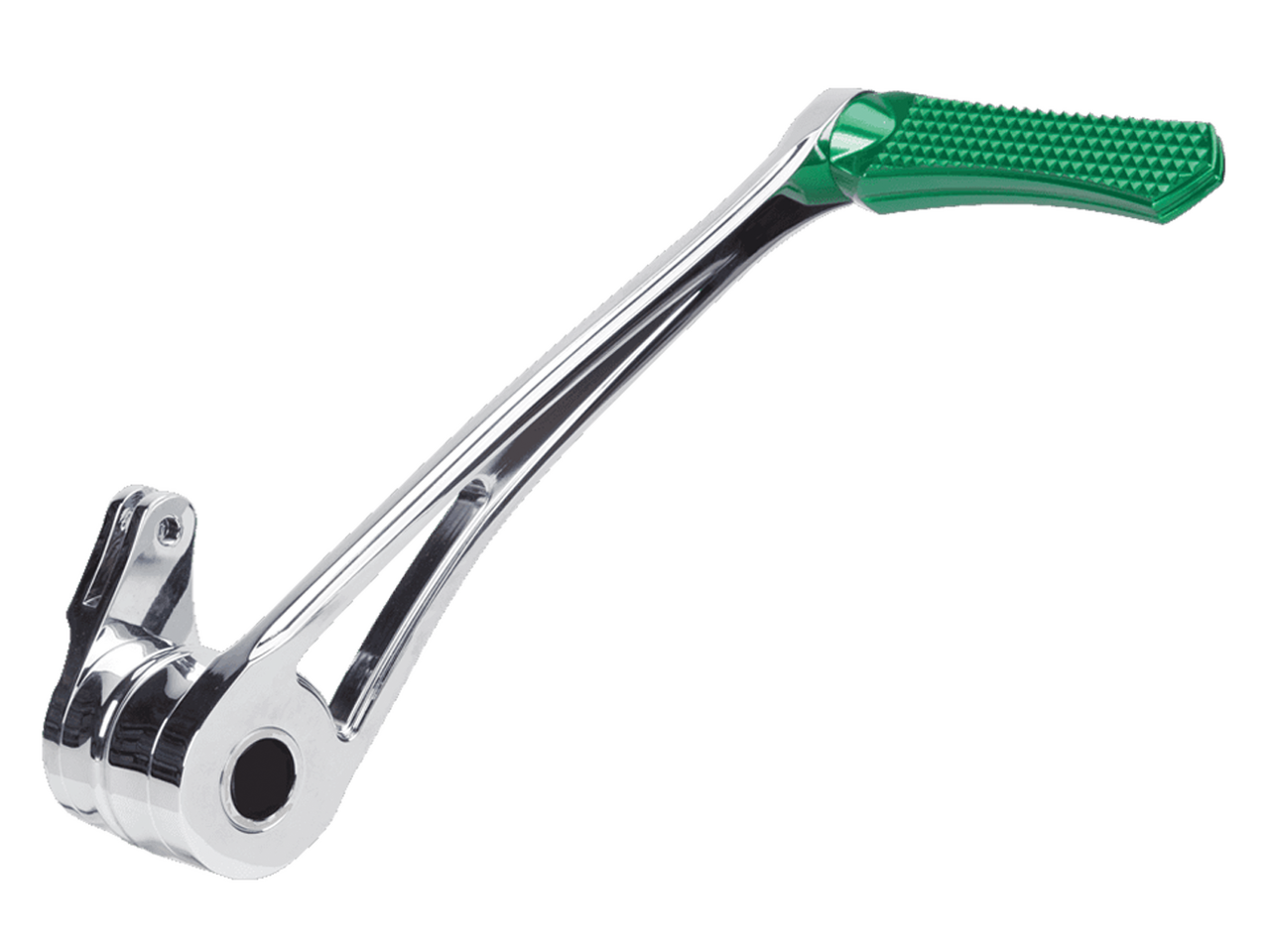 DMND BRAKE ARM CHR+GREEN PEG FLH/T08-13