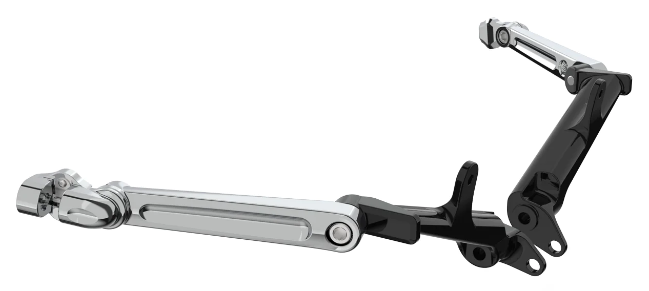 Frame Mounted HW Peg Mounts Chrome