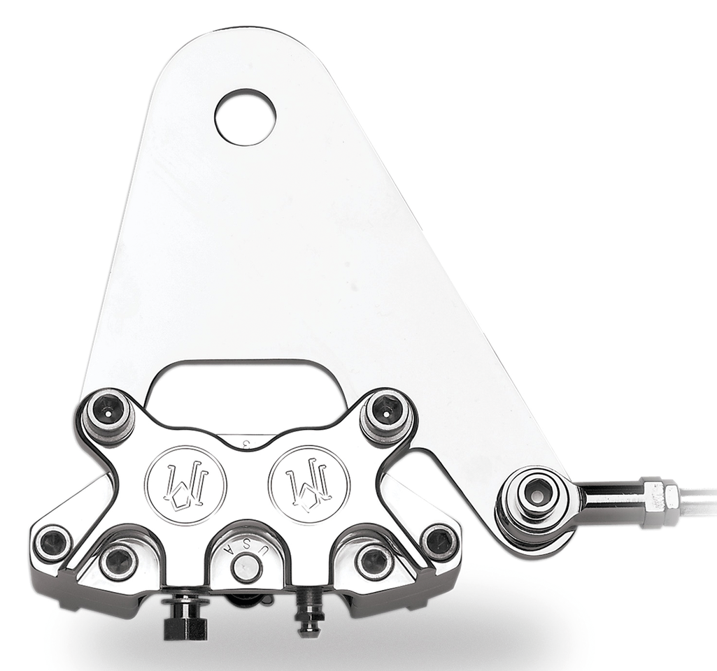 PM 125x4R rear rigid for 10" disc chrom