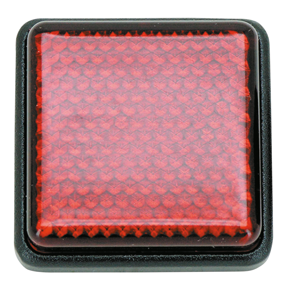 GZP Universal red bolt-on reflector 35x3