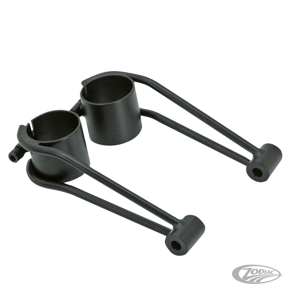 Vintage black 41mm light brackets