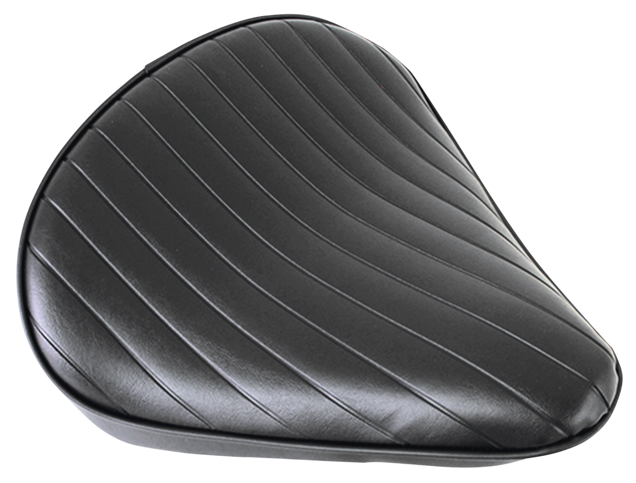 Tuck & Roll Solo Seat Large Black Vinyl