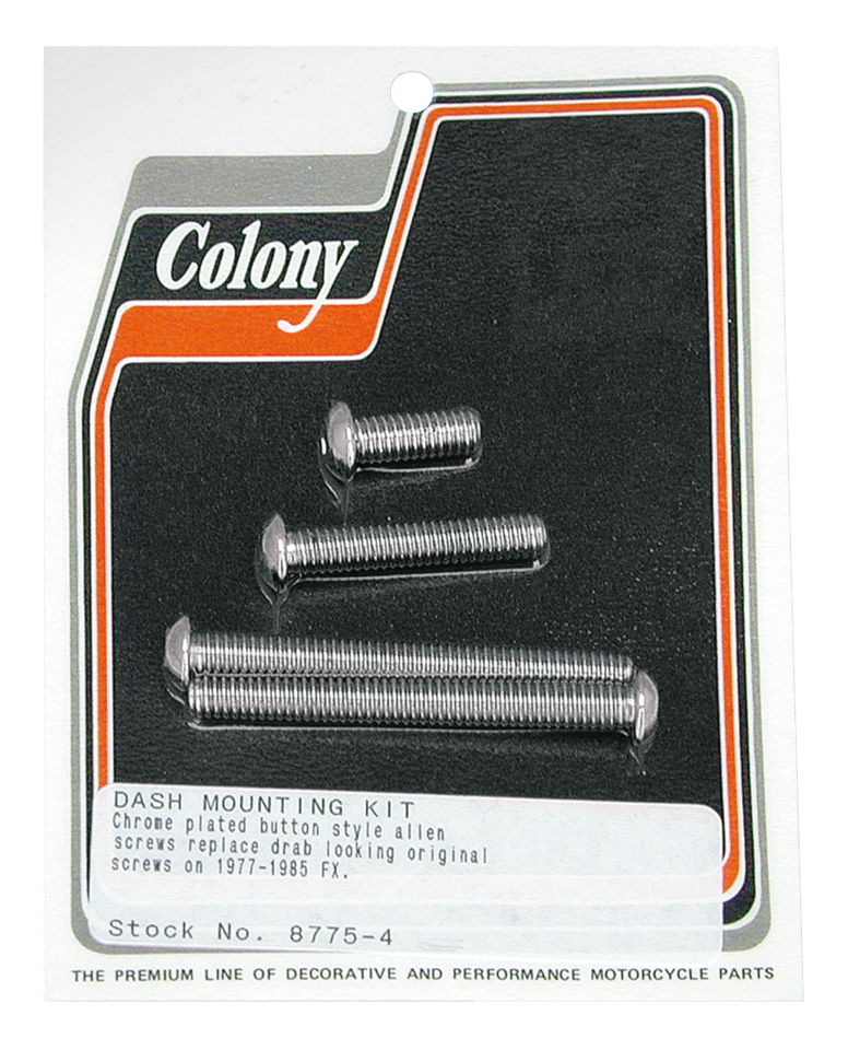 Dash Screw Kit FXR86-up, NOT 88up FXRS