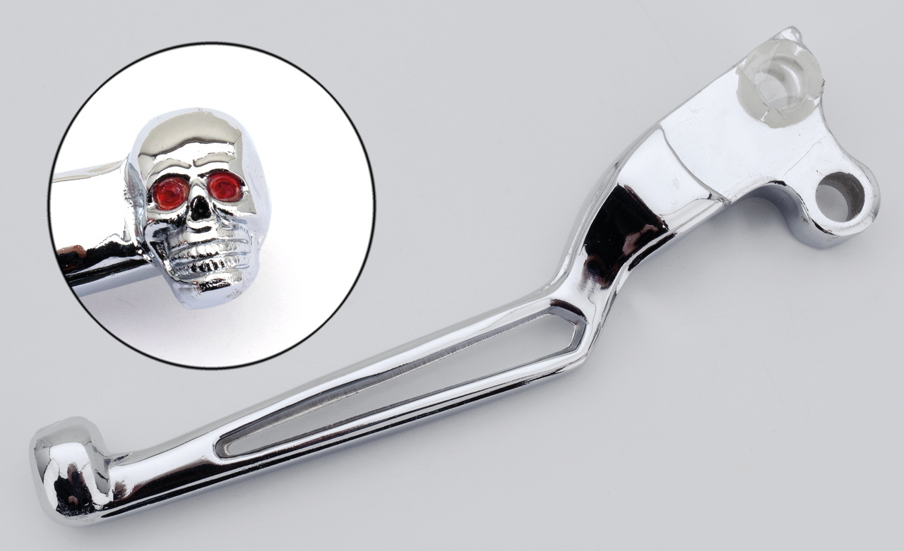 GZP Stealth Brake lever skull red eyes