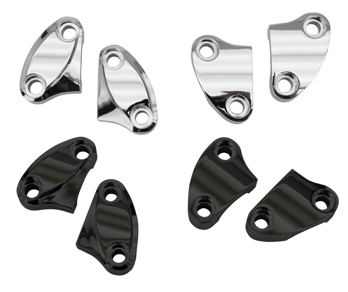 GZP Black smooth early style riser clamp