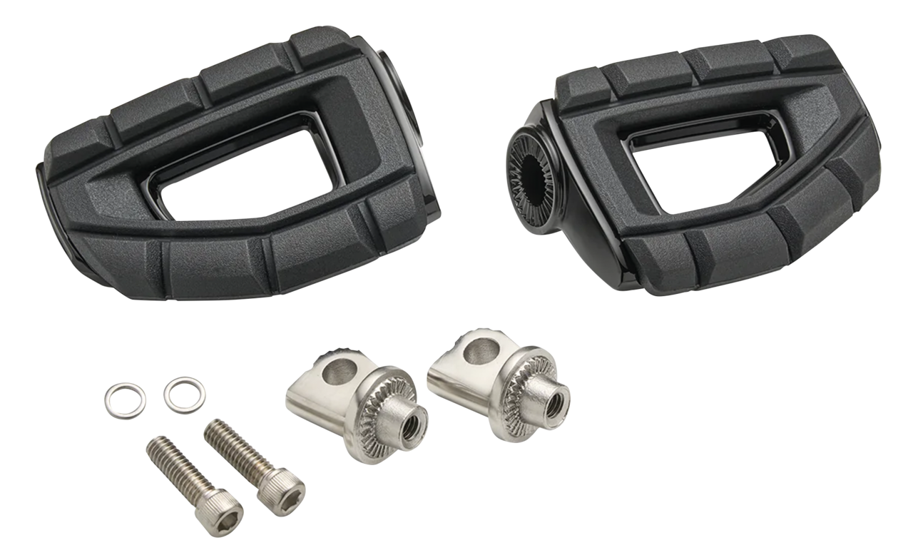 Chicane Foot Pegs Black Male Mounts