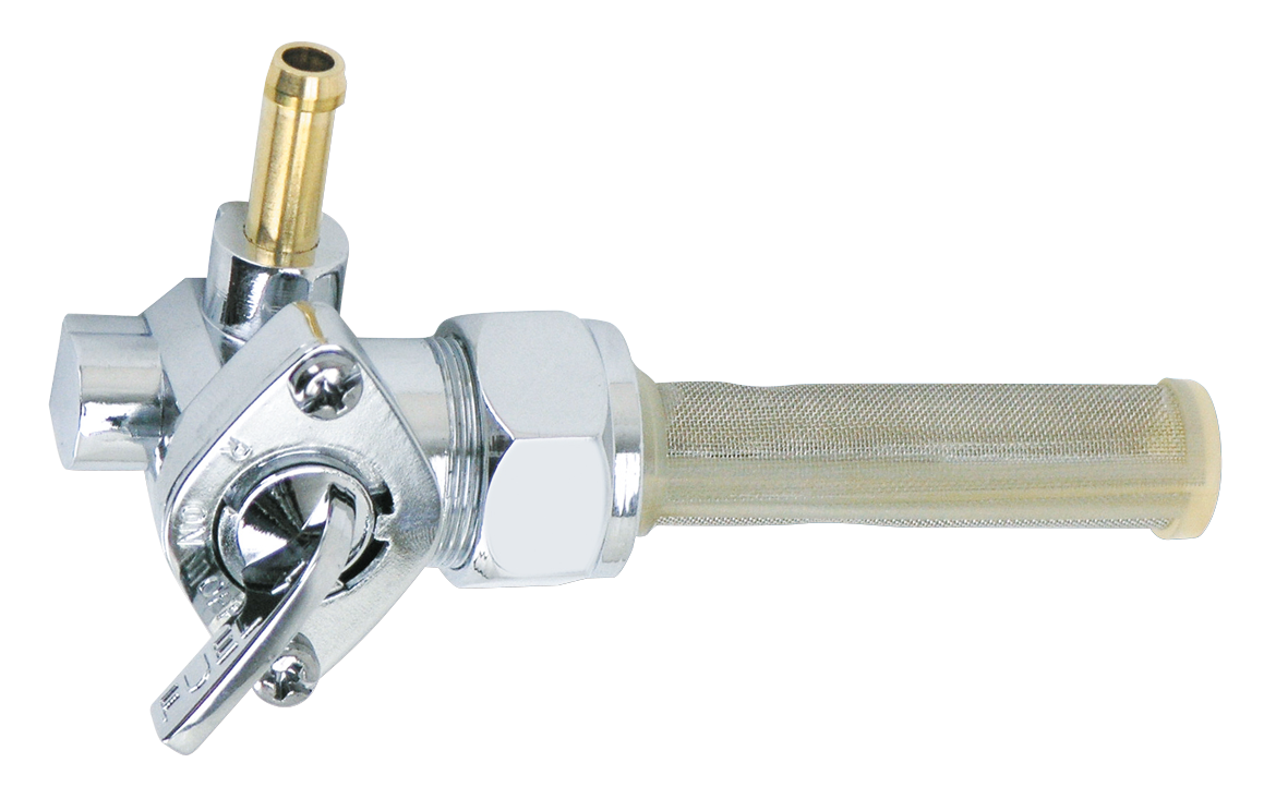 GZP Petcock long s/s screen left spigot