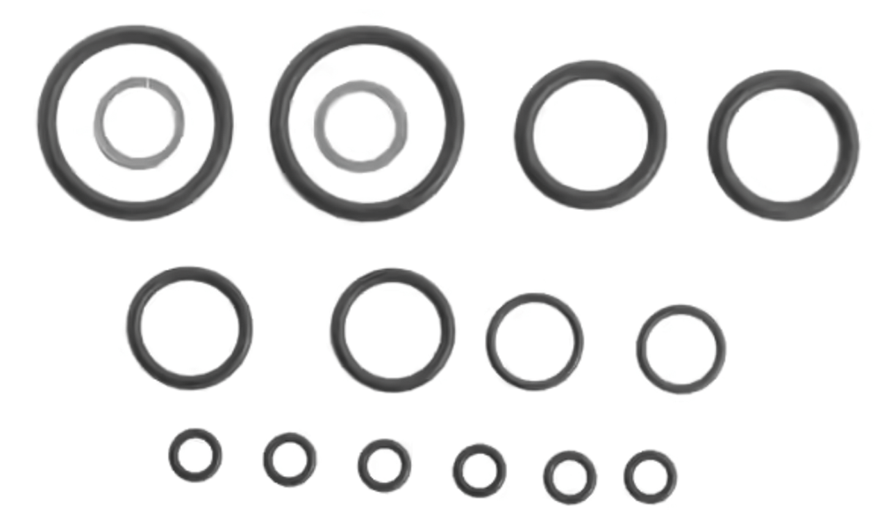 Fork oil seal set air-control