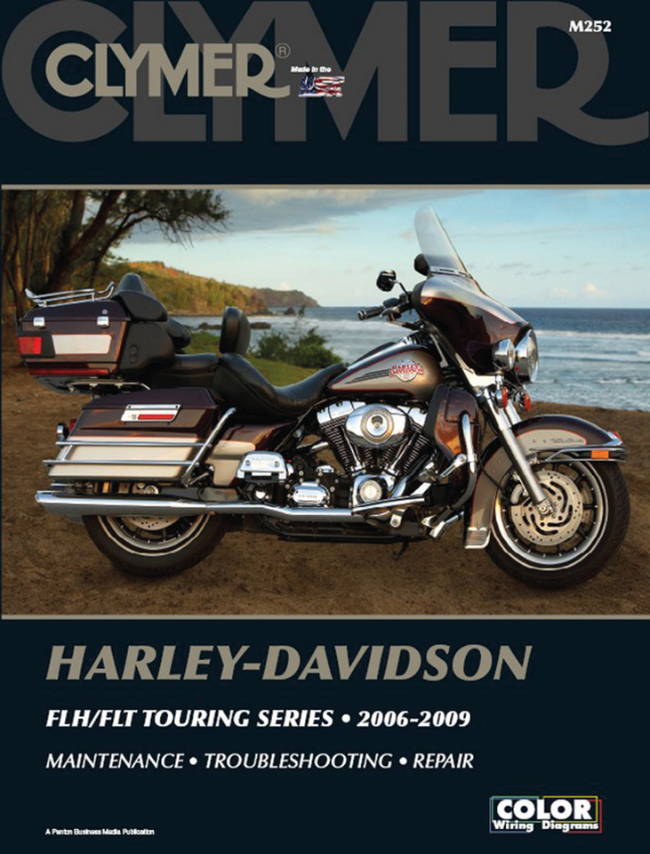Clymer service manual FLH/T06-09