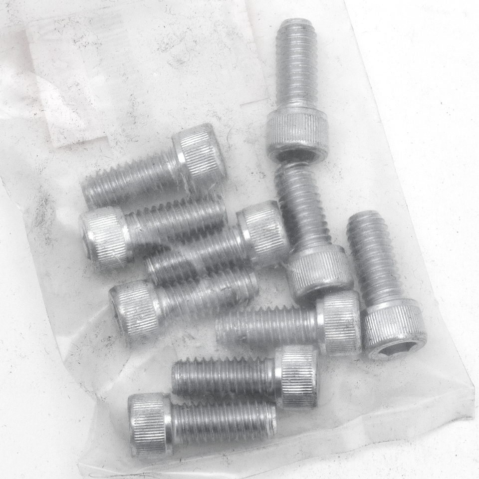 10pck allen bolt 5/16-18x3/4" UNC zinc