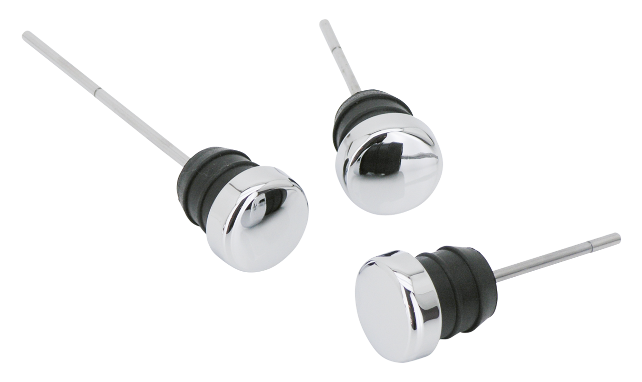 GZP Chrome oil tank plug w/ 6-5/8" dipst