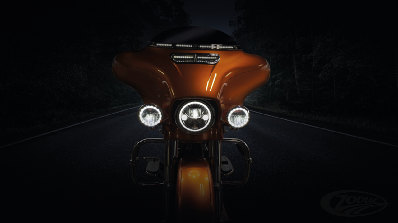 Vision X 4.5" round Chr halo passinglamp