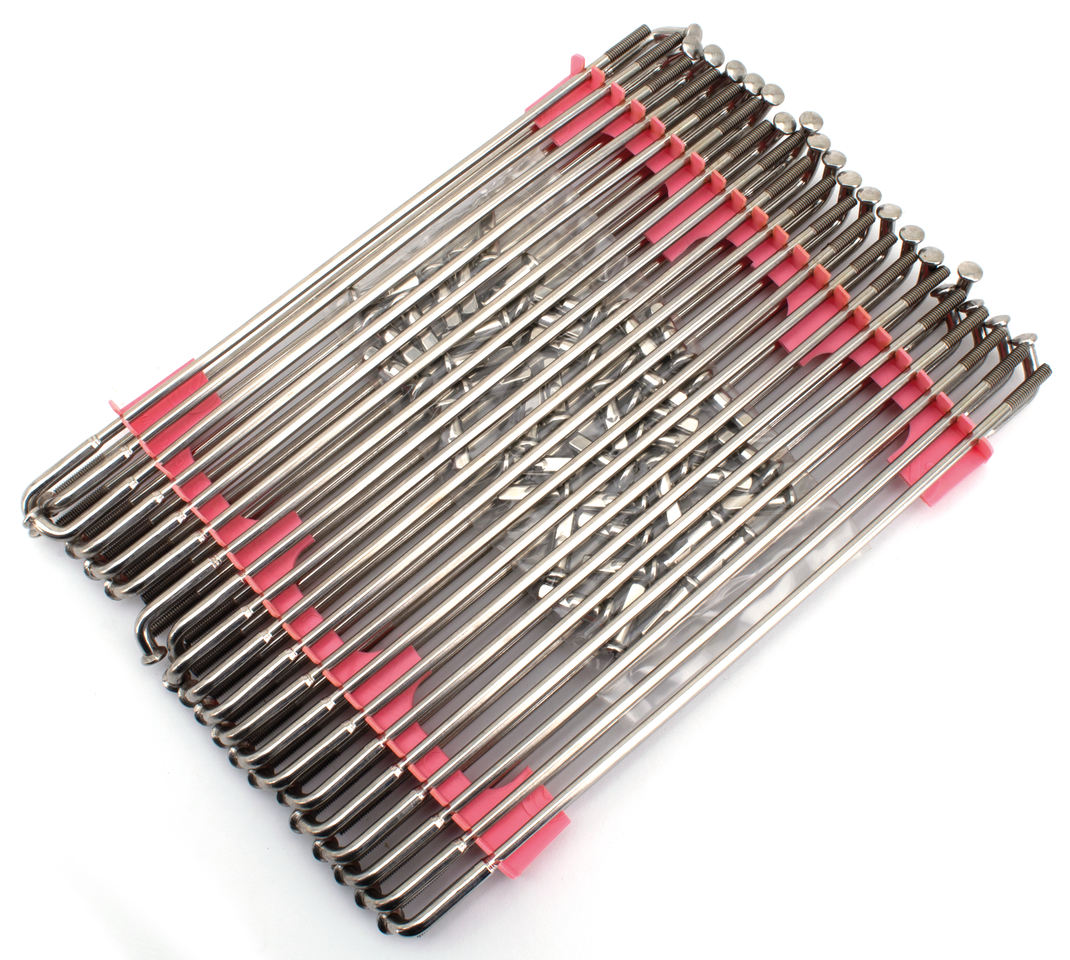 GZP Spoke-kit stainless steel 21" NG alu