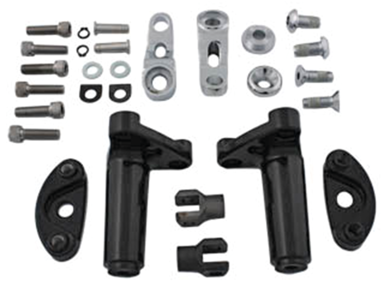 PA adjustable peg Mounts Black ST00-17