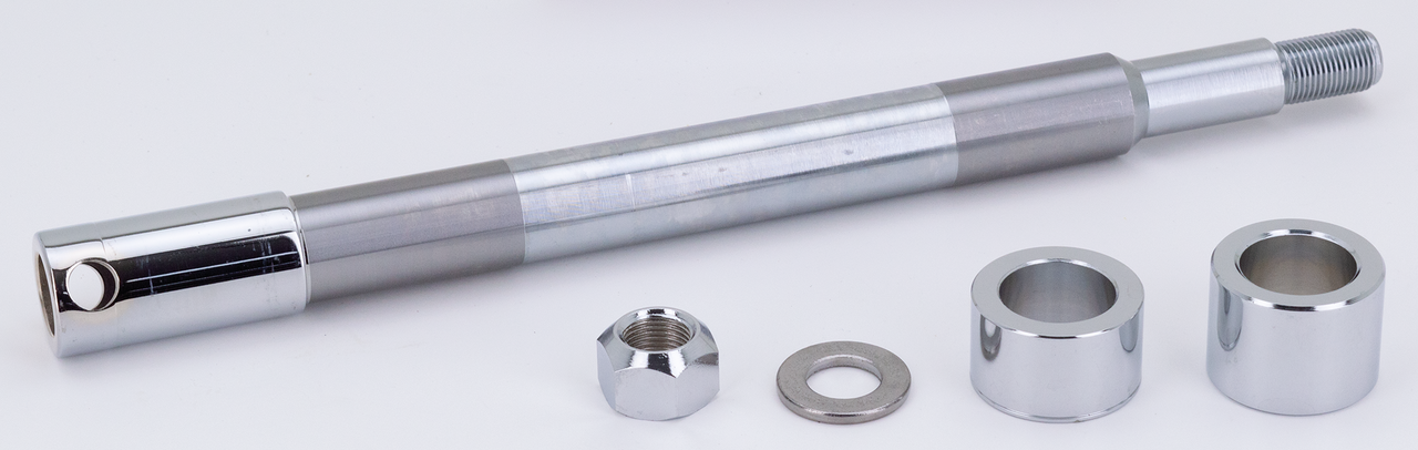 GZP Chr FR axle kit FXST07-10 FXS11-13